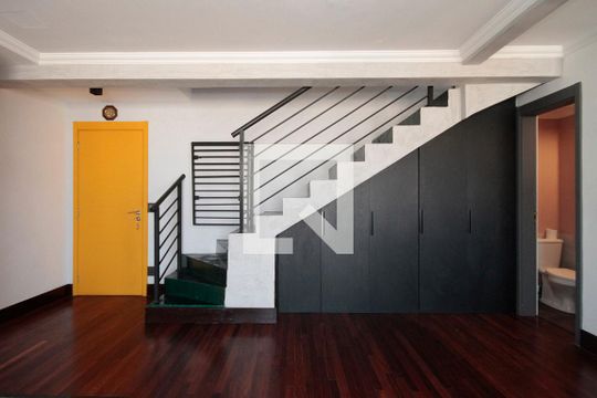 Sala de apartamento à venda com 1 quarto, 91m² em Bela Vista, São Paulo