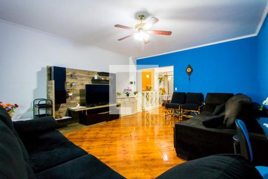 Sala de casa à venda com 3 quartos, 204m² em Vila Pires, Santo André