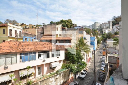 Vista de kitnet/studio para alugar com 1 quarto, 20m² em Santa Teresa, Rio de Janeiro