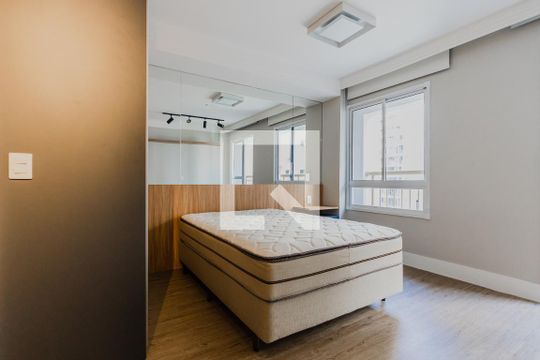 Studio de kitnet/studio para alugar com 1 quarto, 25m² em Pinheiros, São Paulo