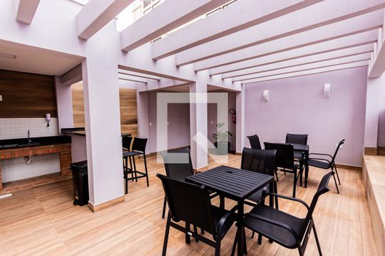 Área comum - Churrasqueira de apartamento para alugar com 2 quartos, 66m² em Campestre, Santo André