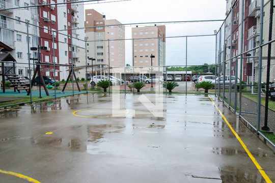 Área comum de apartamento para alugar com 2 quartos, 55m² em Fátima, Canoas