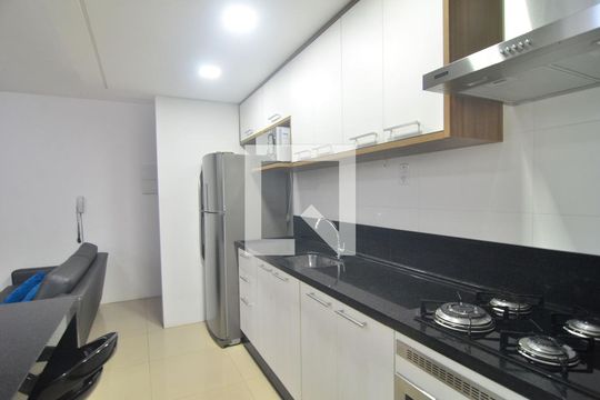 Cozinha de apartamento para alugar com 2 quartos, 55m² em Fátima, Canoas