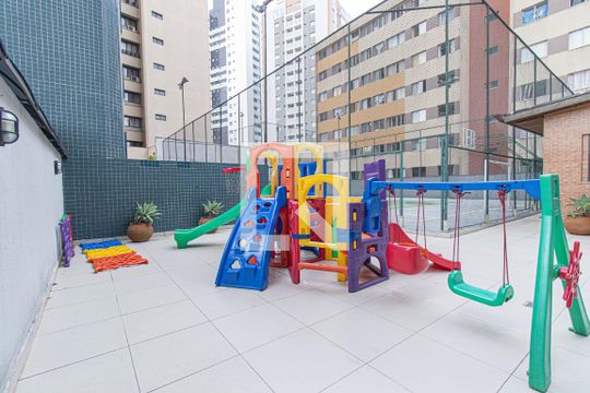 Área Comum - Playground de apartamento para alugar com 2 quartos, 91m² em Cristo Rei, Curitiba
