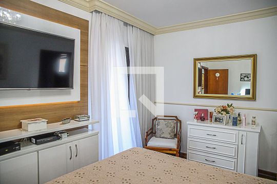 Suíte 3 de apartamento à venda com 3 quartos, 207m² em Barcelona, São Caetano do Sul
