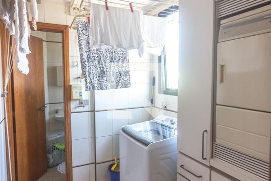 Área de serviço de apartamento à venda com 3 quartos, 137m² em Baeta Neves, São Bernardo do Campo