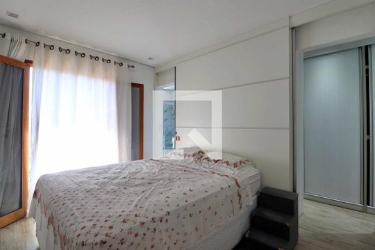 Suíte 1 - Quarto de casa à venda com 4 quartos, 260m² em Parque das Nações, Santo André