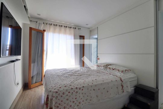 Suíte 1 - Quarto de casa à venda com 4 quartos, 260m² em Parque das Nações, Santo André