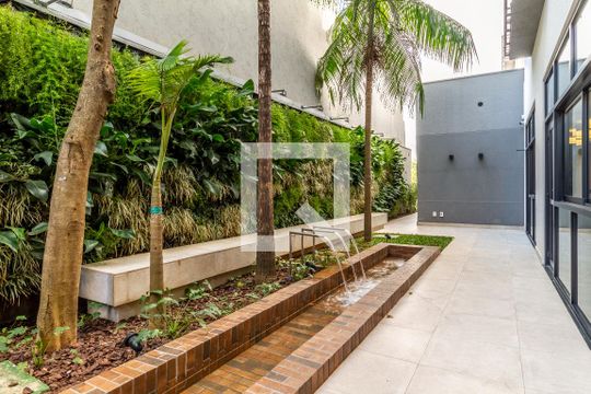 Área Comum de kitnet/studio para alugar com 1 quarto, 26m² em Indianópolis, São Paulo