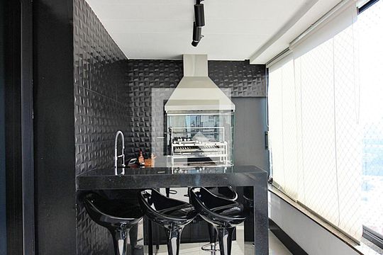 Varanda Gourmet de apartamento à venda com 6 quartos, 392m² em Centro, São Bernardo do Campo