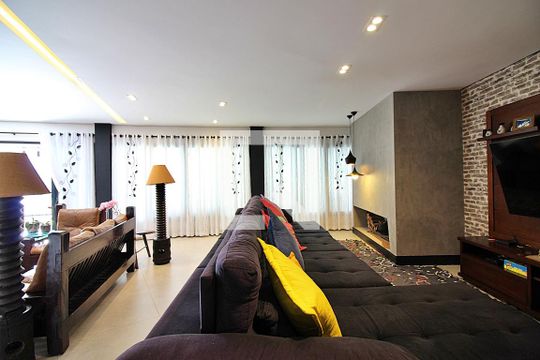 Sala de apartamento à venda com 6 quartos, 392m² em Centro, São Bernardo do Campo