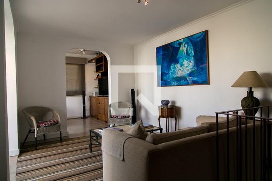 Sala da Cobertura de apartamento à venda com 3 quartos, 140m² em Vila Mascote, São Paulo