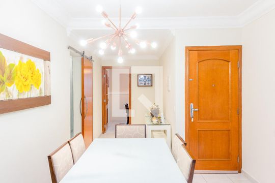 Sala de Jantar de apartamento para alugar com 3 quartos, 180m² em Barra Funda, Guarujá