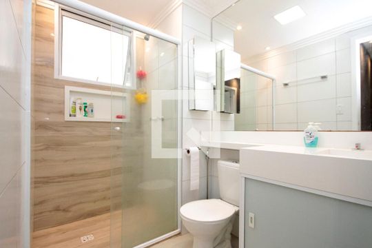 Banheiro de apartamento à venda com 2 quartos, 52m² em Campos Elíseos, São Paulo