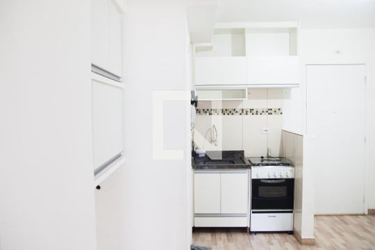 Sala/Cozinha de apartamento à venda com 1 quarto, 29m² em Bela Vista, São Paulo