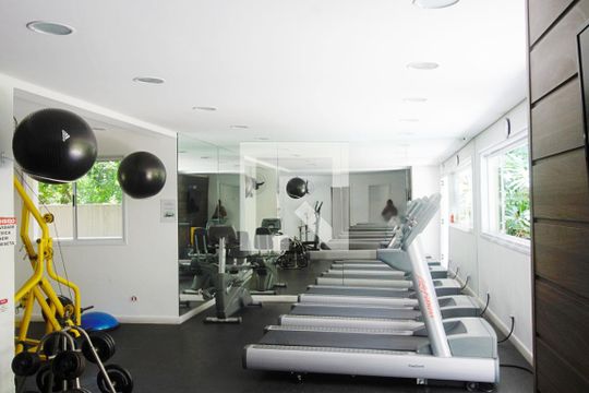 Área comum - Academia de apartamento para alugar com 2 quartos, 150m² em Jardim Ampliação, São Paulo