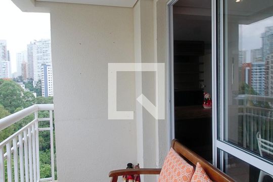 Varanda da Sala de apartamento para alugar com 2 quartos, 150m² em Jardim Ampliação, São Paulo