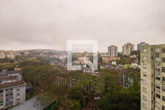 Vista da Sala de apartamento para alugar com 1 quarto, 50m² em Cristal, Porto Alegre