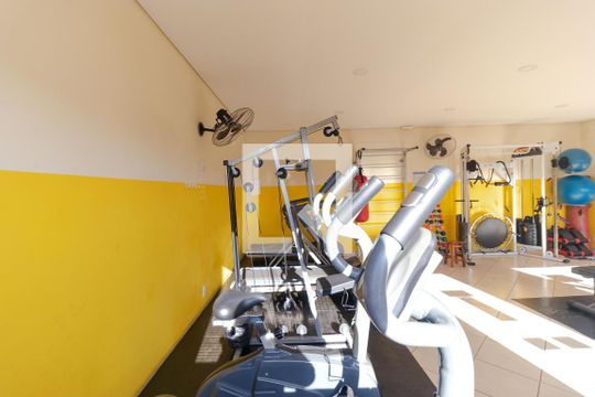 Área comum - Academia de apartamento à venda com 2 quartos, 48m² em Loteamento Parque São Martinho, Campinas