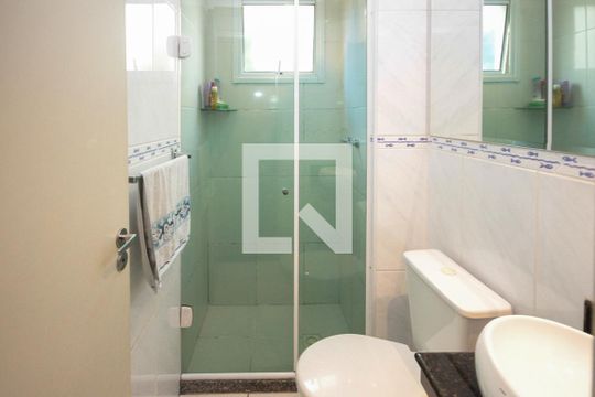 Banheiro de apartamento à venda com 2 quartos, 46m² em Vila Mendes, São Paulo