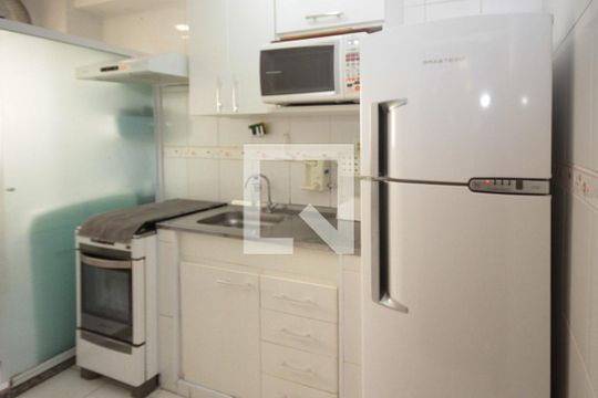 Cozinha de apartamento à venda com 2 quartos, 46m² em Vila Mendes, São Paulo