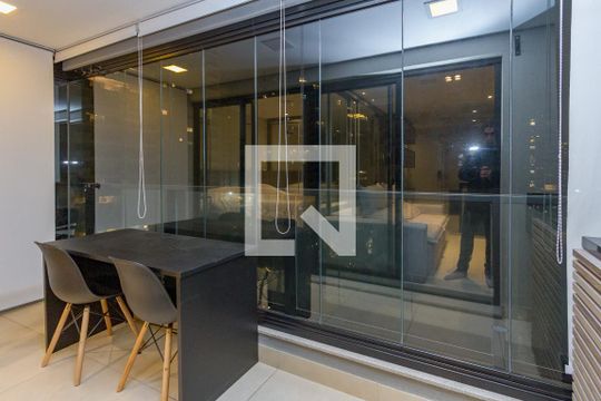 Varanda de apartamento para alugar com 1 quarto, 42m² em Campo Belo, São Paulo