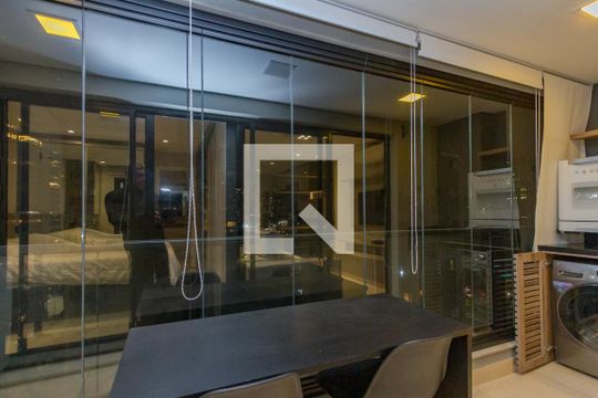 Varanda de apartamento para alugar com 1 quarto, 42m² em Campo Belo, São Paulo