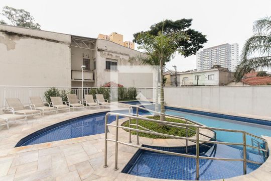 Piscina de apartamento para alugar com 1 quarto, 50m² em Tatuapé, São Paulo