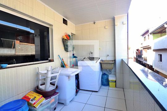 Área de Serviço de casa à venda com 3 quartos, 192m² em Jardim Alzira Franco, Santo André