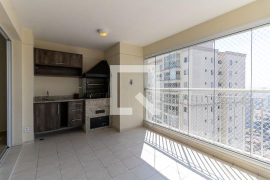 Varanda  de apartamento à venda com 4 quartos, 103m² em Vila Brasílio Machado, São Paulo