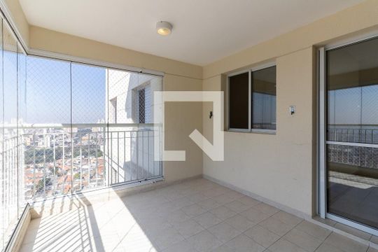 Varanda  de apartamento à venda com 4 quartos, 103m² em Vila Brasílio Machado, São Paulo