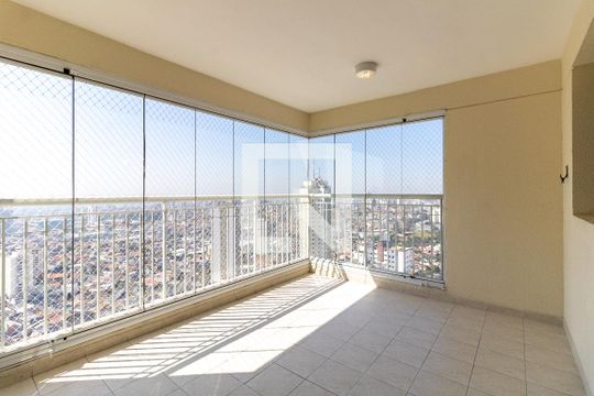 Varanda  de apartamento à venda com 4 quartos, 103m² em Vila Brasílio Machado, São Paulo