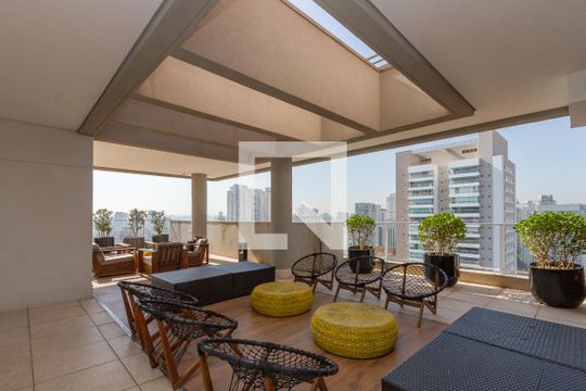 Área Comum de apartamento para alugar com 1 quarto, 43m² em Cidade Monções, São Paulo