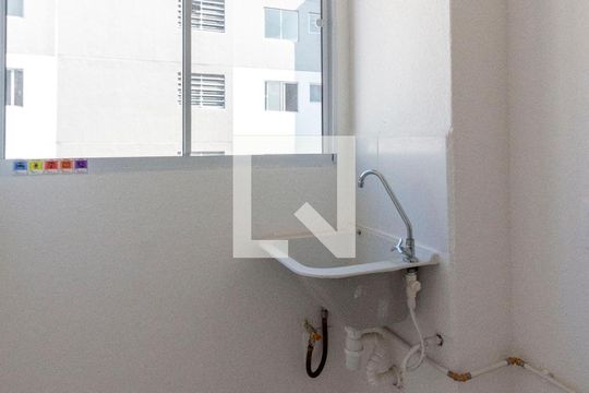 Área de Serviço de apartamento para alugar com 2 quartos, 41m² em Colônia (zona Leste), São Paulo