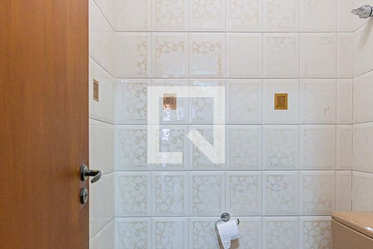 Lavabo de apartamento à venda com 3 quartos, 110m² em Vila Santa Teresa, Santo André
