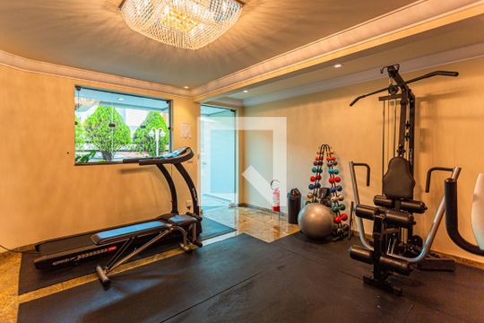 Área comum - Academia de apartamento à venda com 3 quartos, 110m² em Vila Santa Teresa, Santo André