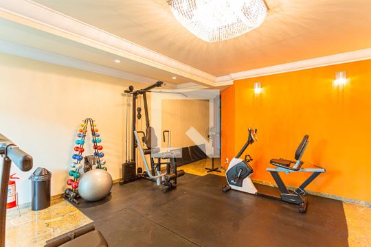 Área comum - Academia de apartamento à venda com 3 quartos, 110m² em Vila Santa Teresa, Santo André
