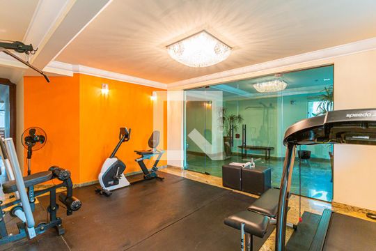 Área comum - Academia de apartamento à venda com 3 quartos, 110m² em Vila Santa Teresa, Santo André