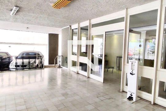 Portaria de apartamento para alugar com 2 quartos, 60m² em Gávea, Rio de Janeiro