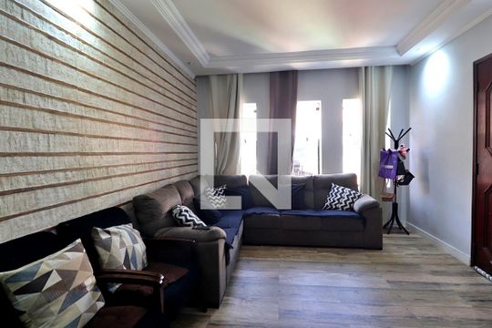 Sala de casa à venda com 4 quartos, 155m² em Vila Camilópolis, Santo André
