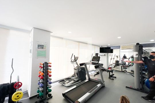 Área comum - Academia de apartamento à venda com 3 quartos, 77m² em Vila Olímpia, São Paulo