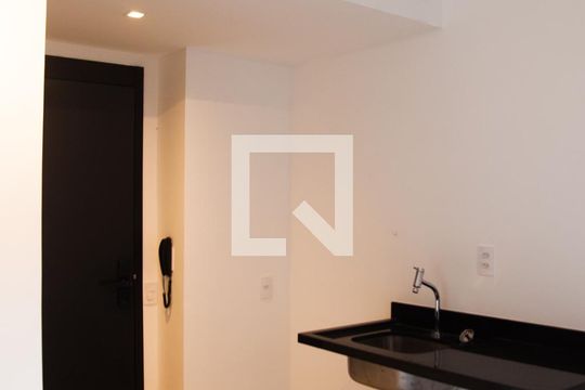 Cozinha de apartamento à venda com 1 quarto, 22m² em República, São Paulo