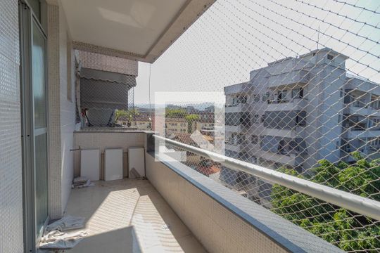 Varanda quarto de apartamento para alugar com 1 quarto, 40m² em Freguesia (jacarepaguá), Rio de Janeiro