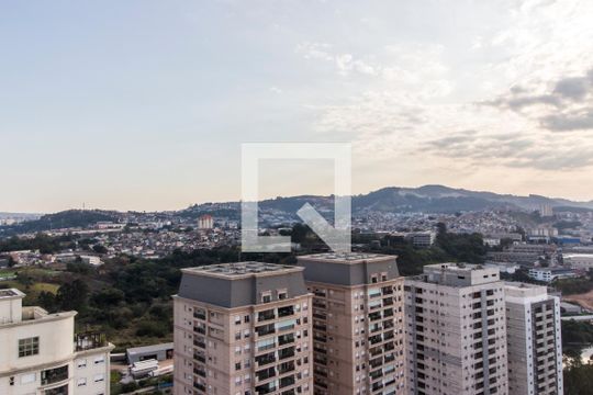 Vista da Varanda de apartamento à venda com 1 quarto, 54m² em Alphaville Empresarial, Barueri