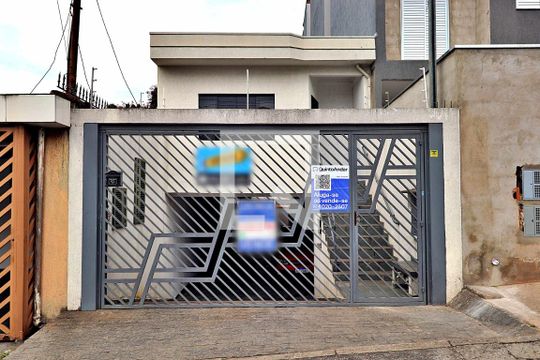 Fachada de casa à venda com 3 quartos, 214m² em Parque Oratorio, Santo André