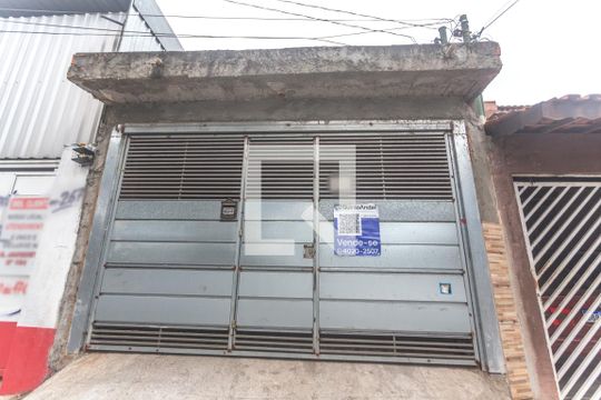 Fachada de casa à venda com 3 quartos, 135m² em Jardim Orlandina, São Bernardo do Campo