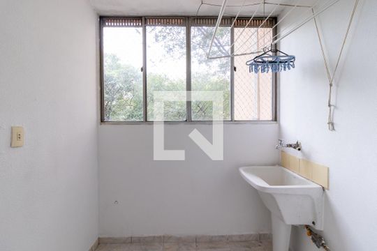 Área de Serviço de apartamento para alugar com 2 quartos, 65m² em Barro Branco (zona Norte), São Paulo