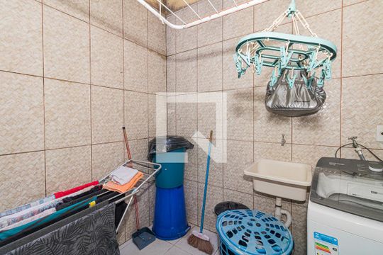 Área de Serviço de casa de condomínio à venda com 3 quartos, 87m² em Vila Isolina Mazzei, São Paulo