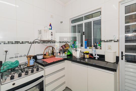 Cozinha de casa de condomínio à venda com 3 quartos, 87m² em Vila Isolina Mazzei, São Paulo