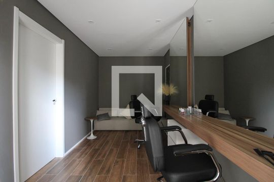salão de apartamento para alugar com 1 quarto, 28m² em Jardim Caravelas, São Paulo